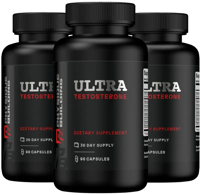 Ultra Testosterone bottles